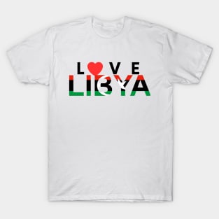 Love Libya T-Shirt